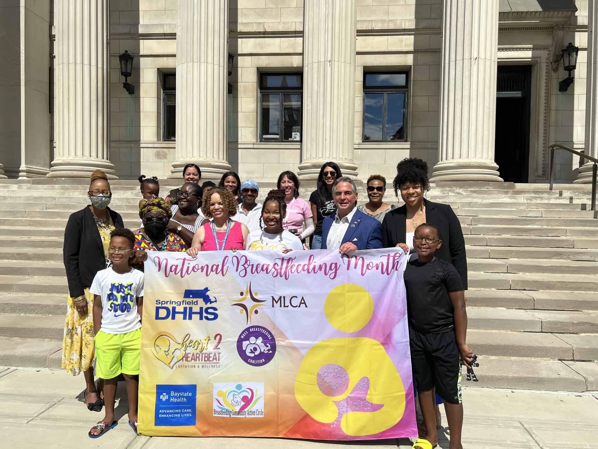 Early Intervention Program Supervisor Cindy Napoli Attends National Breastfeeding Month Celebration